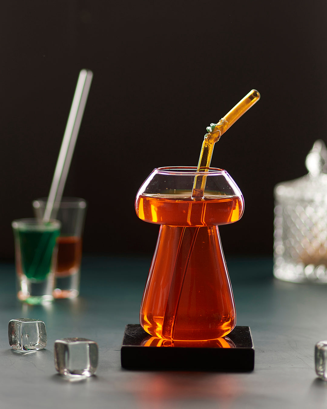 Mushroom Cloud Designer Glass | 400ml | Set of 2,4,6