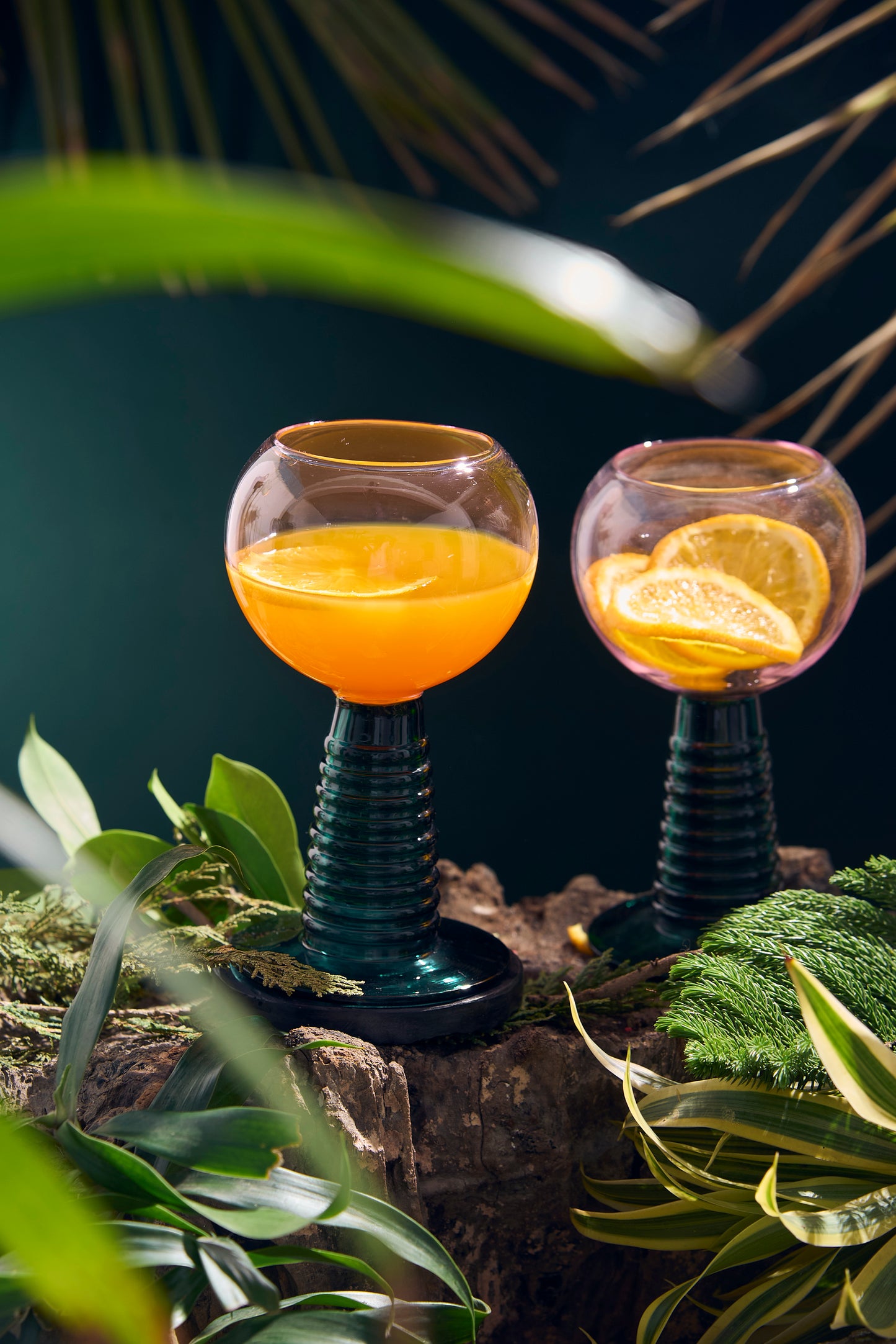 Rainbow Mocktail Glass | 400 ml | Set of 2, 4, 6