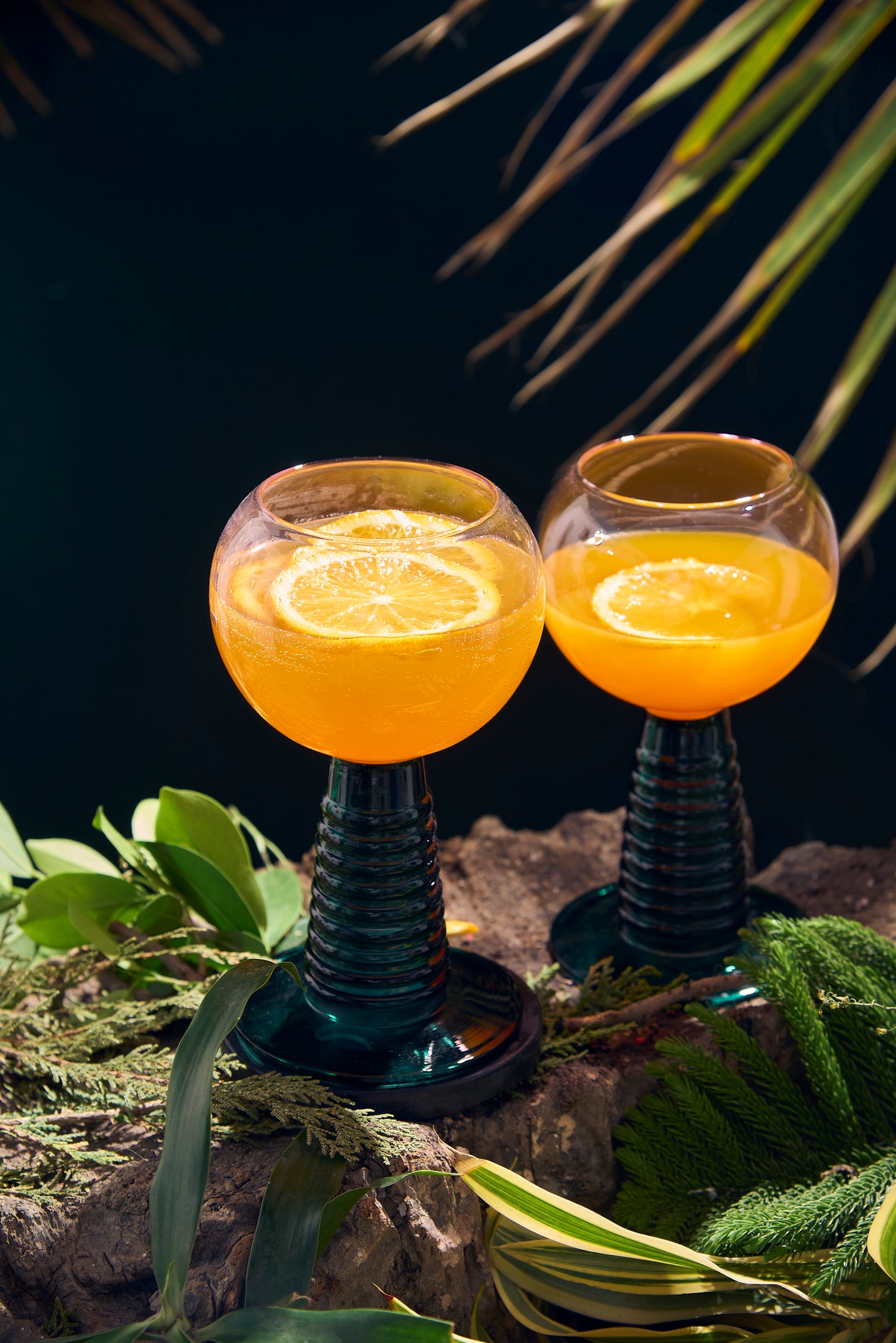 Rainbow Mocktail Glass | 400 ml | Set of 2, 4, 6