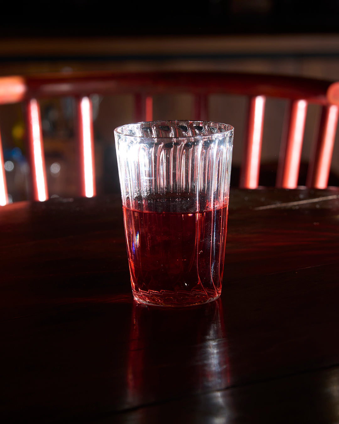 Ribbed Basic Boy Fluted Glass | 400 ml