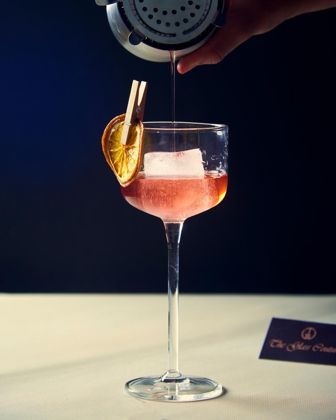 Manhattan Designer Cocktail Glass | 225ml | Set of 2,4,6