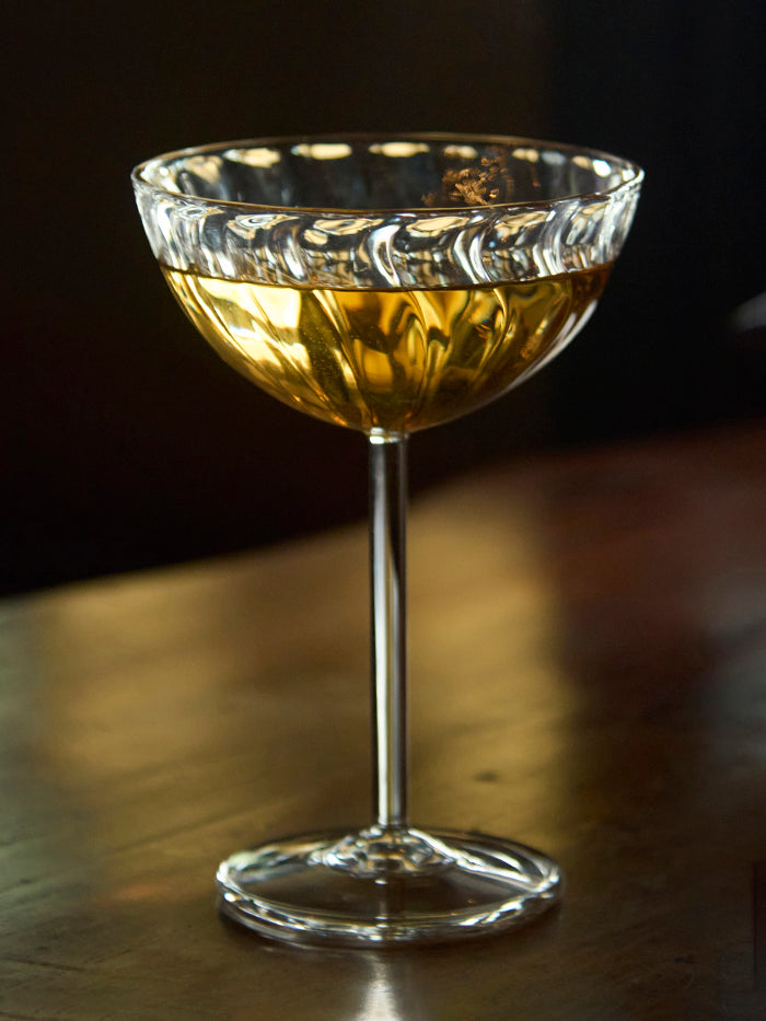 Twist & Sip Fluted Scoop Glass | 225 ml