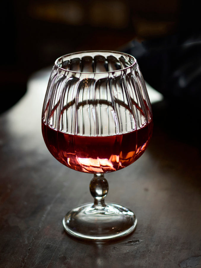 Royal Chalice Fluted Goblet Glass | 600 ml