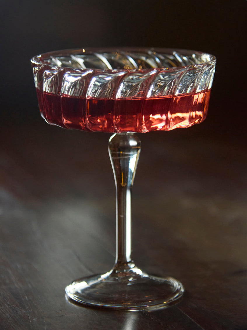 Mystic Mirage Fluted Mocktail Glass | 300 ml