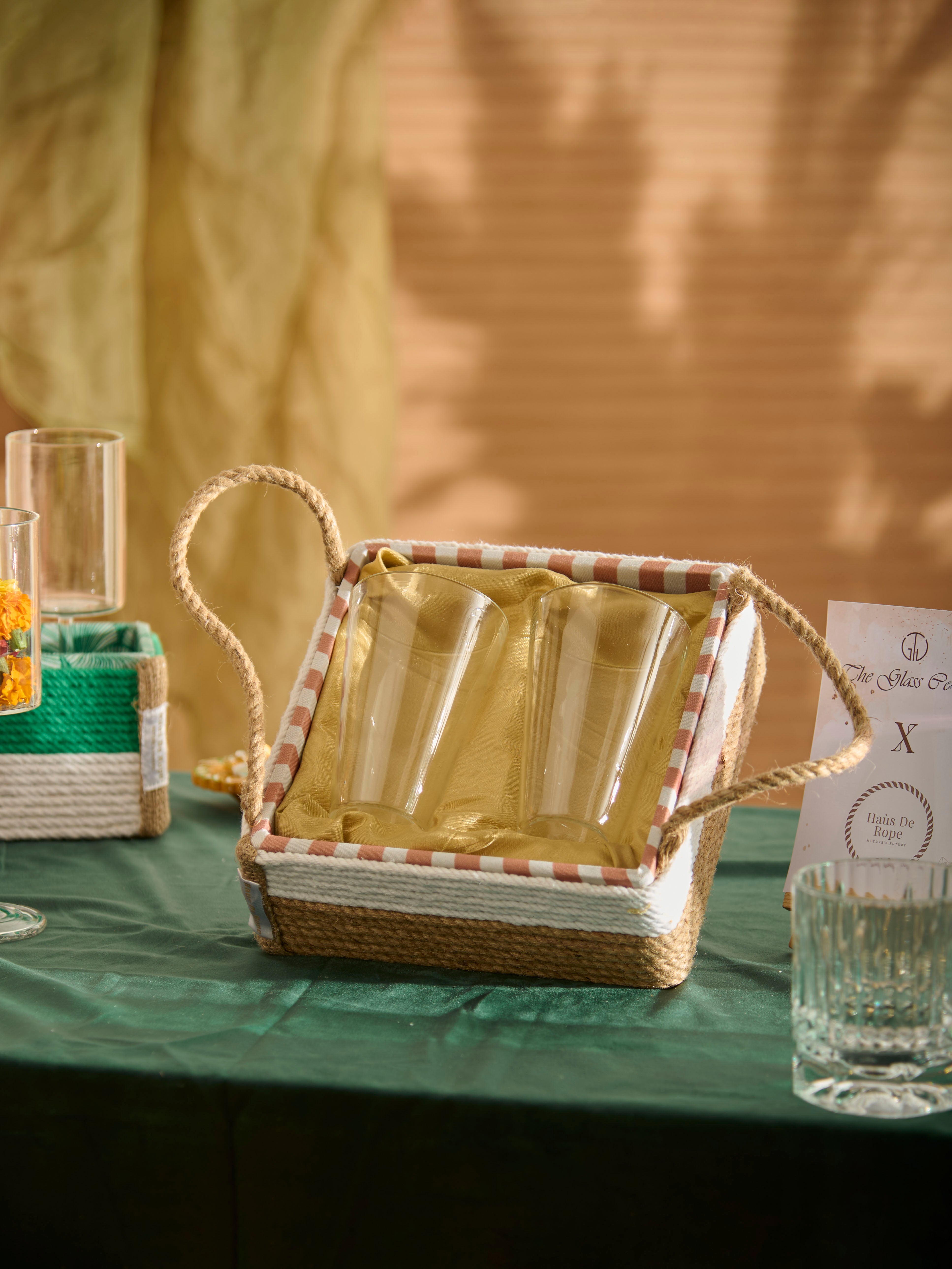 Basic Boy Beer Glass with Gift Box | Set of 2