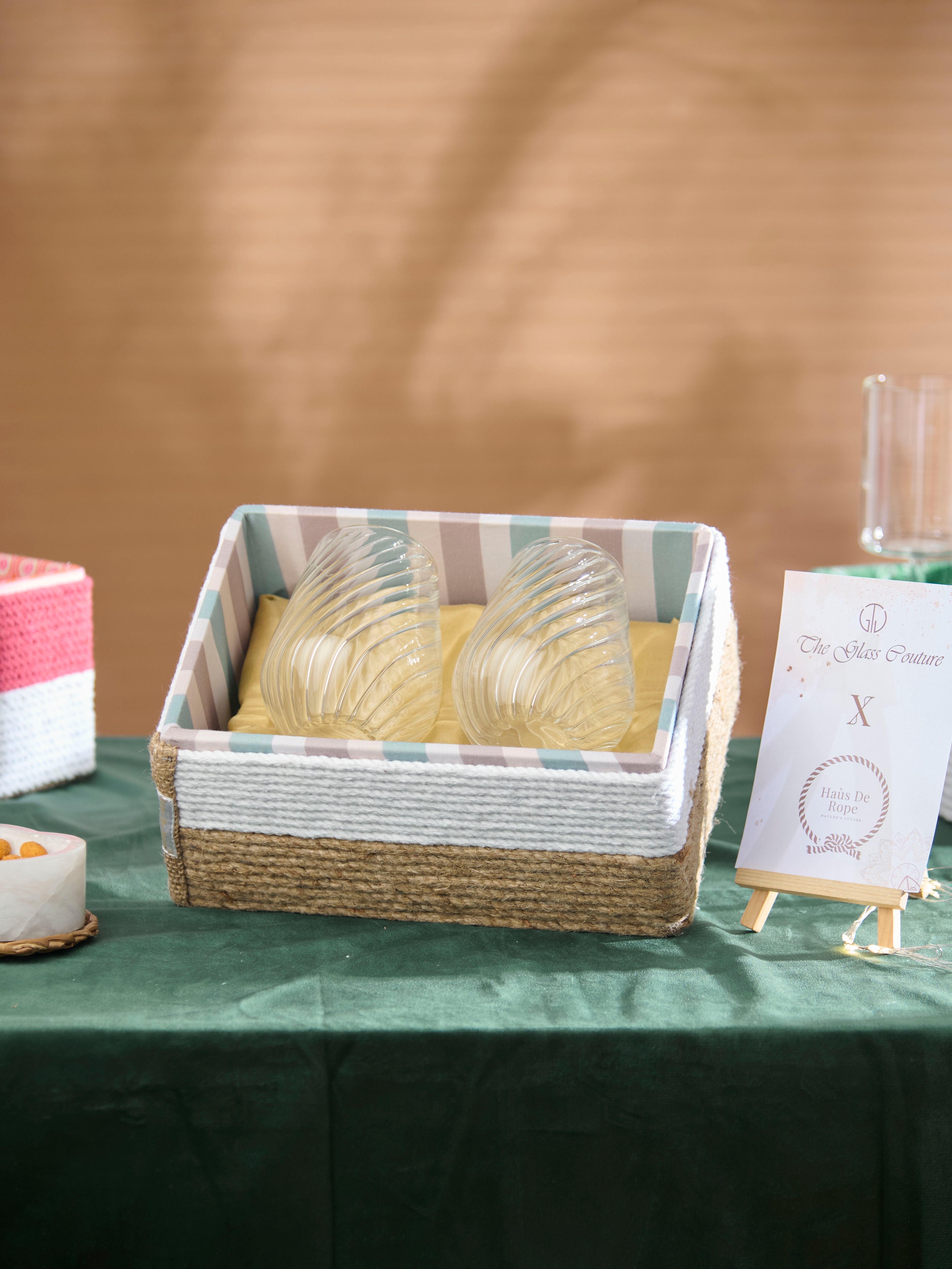 Sunsets Designer Whiskey Glass with Gift Box | Set of 2