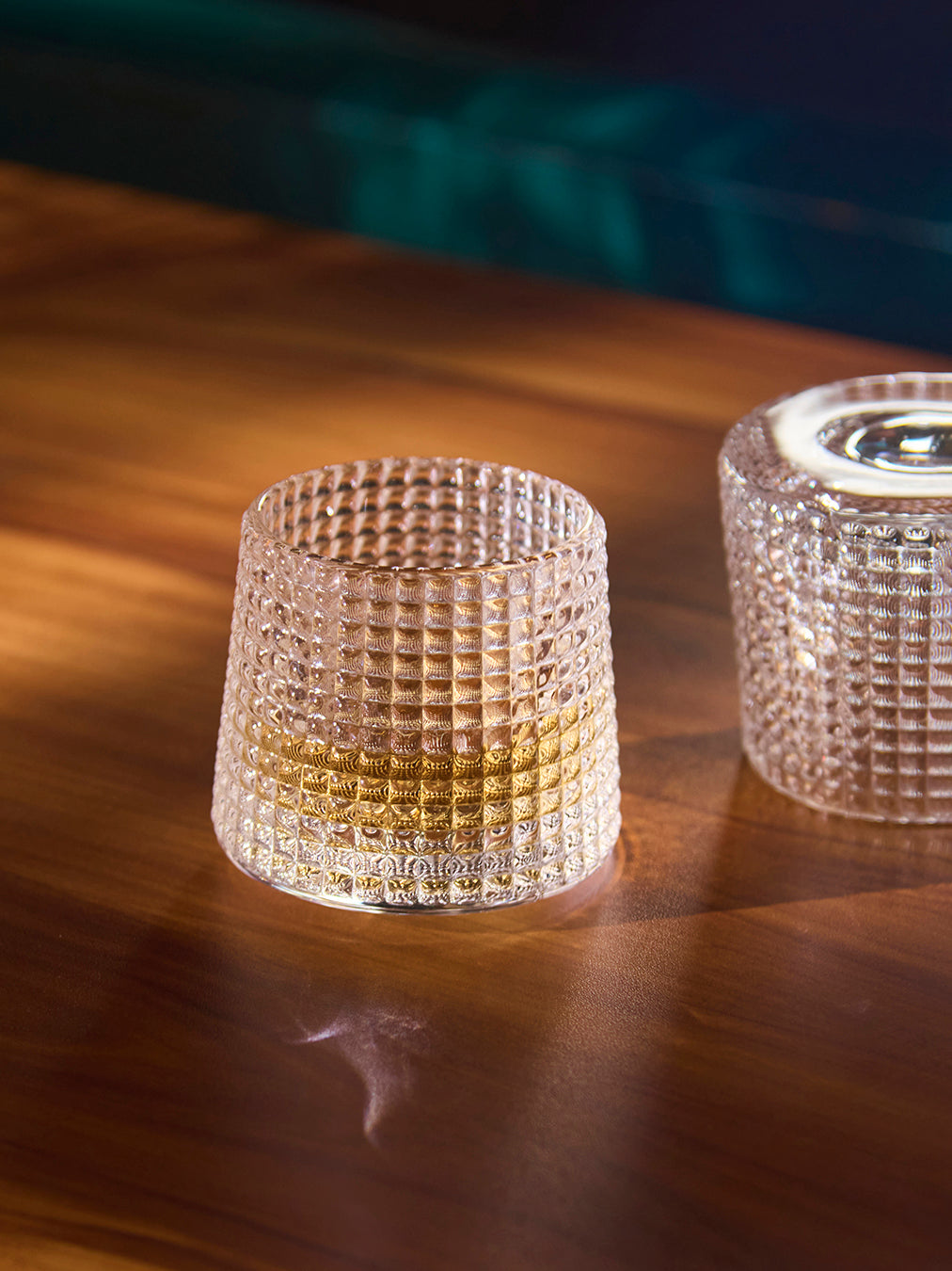 Diamond Cut Dancing Glass | Set of 6