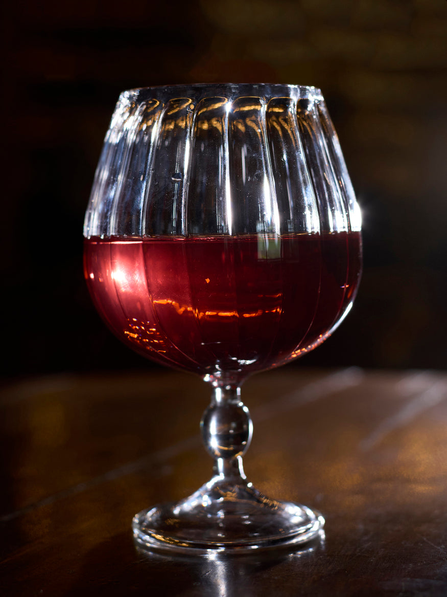 Royal Chalice Fluted Goblet Glass | 600 ml