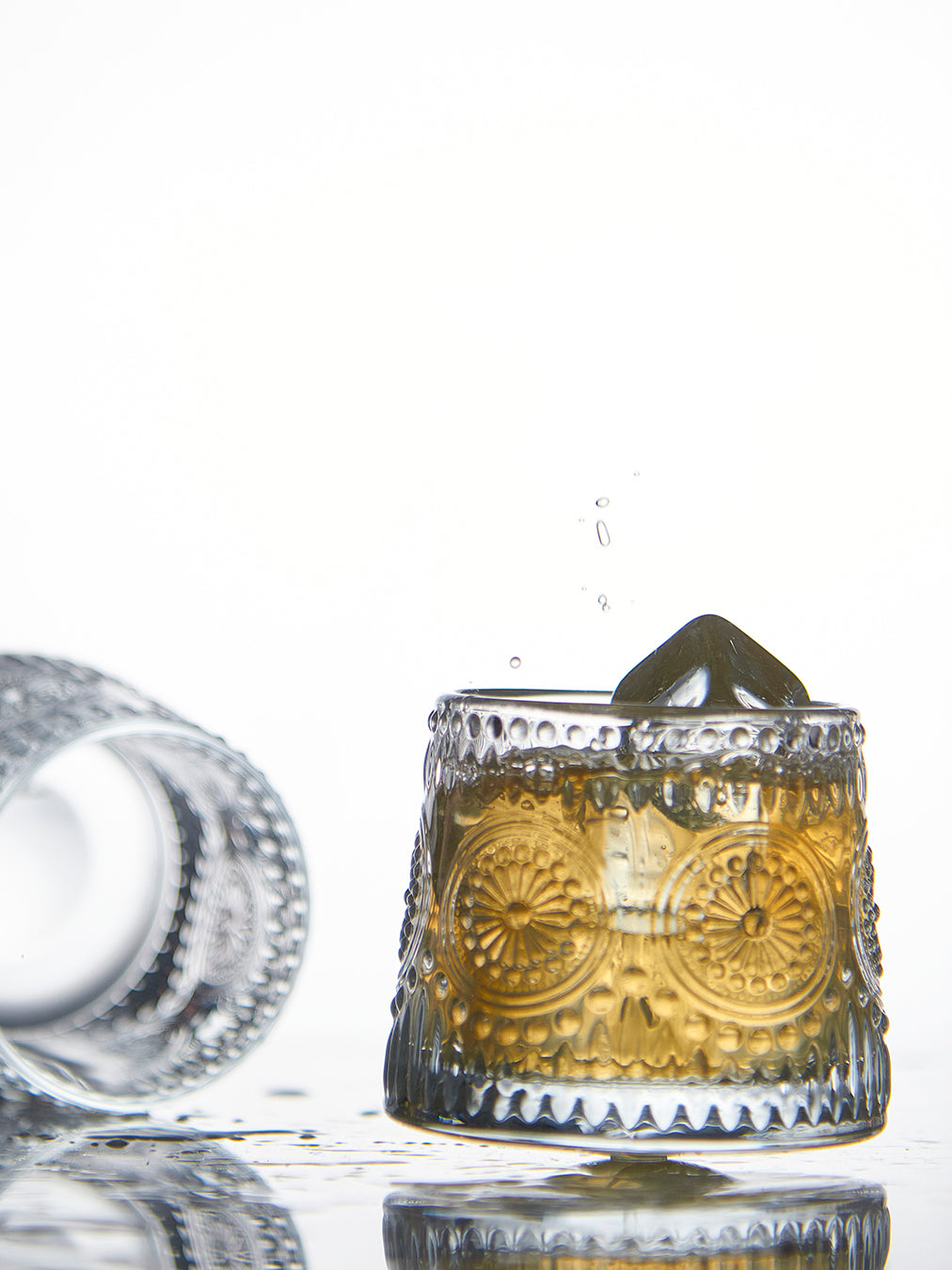 Mandala Dancing Whiskey Glass | Set of 6