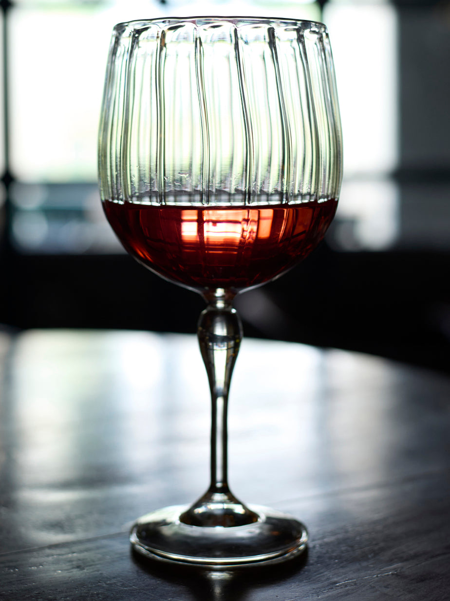 Vintage Curves Fluted Mocktail Glass | 600 ml
