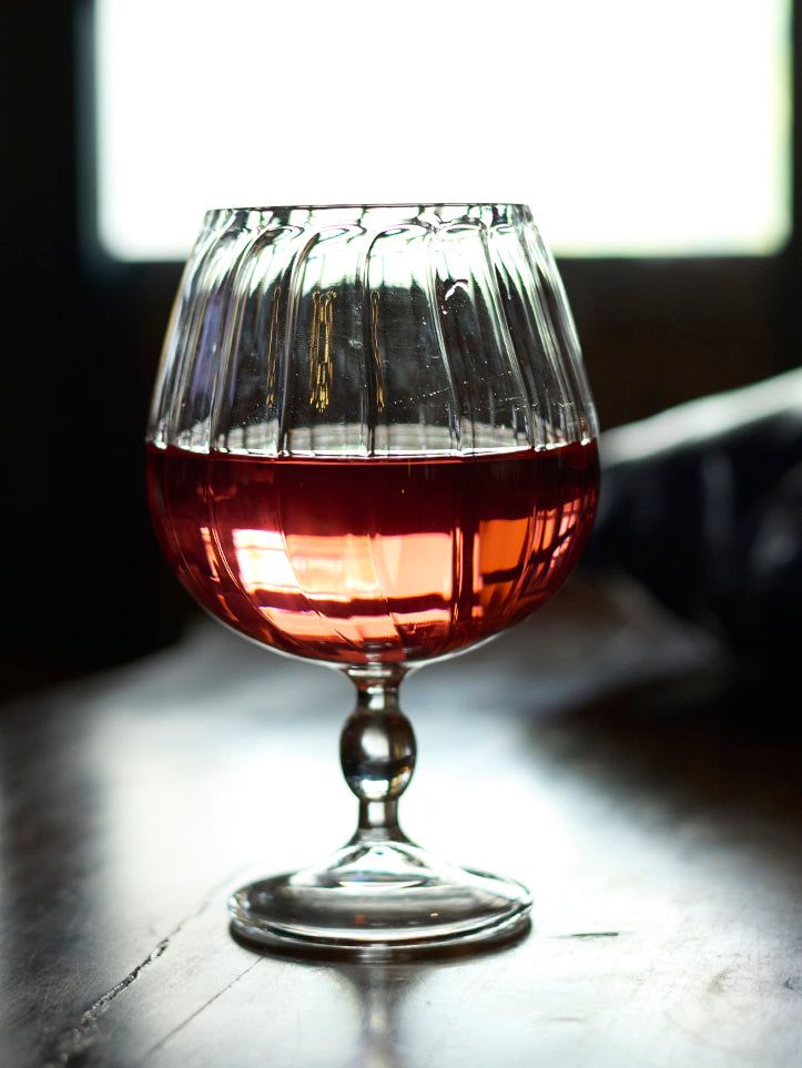 Royal Chalice Fluted Goblet Glass | 600 ml