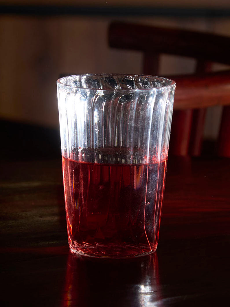 Ribbed Basic Boy Fluted Glass | 400 ml
