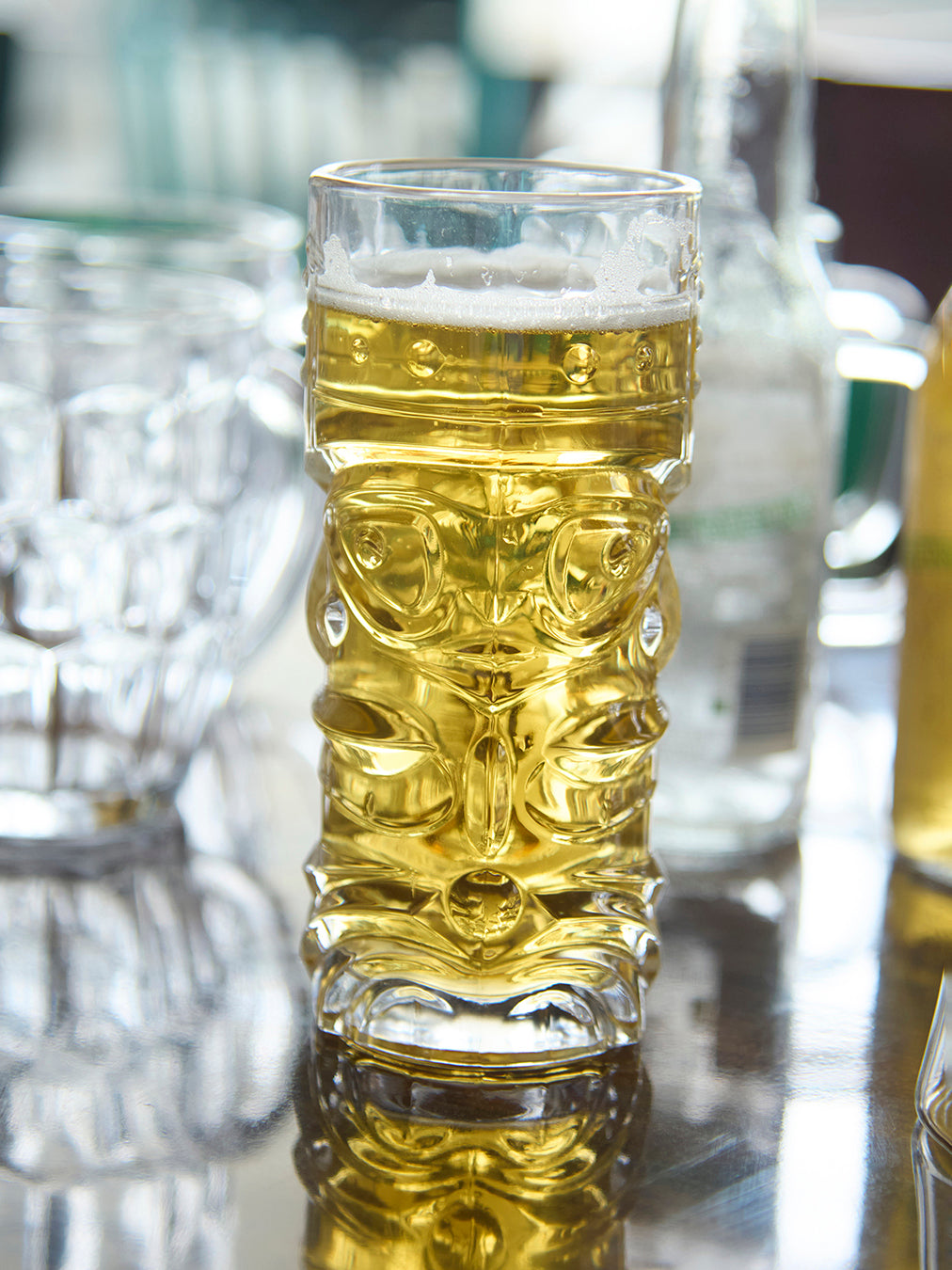 Tiki Beer Glass | Set of 6