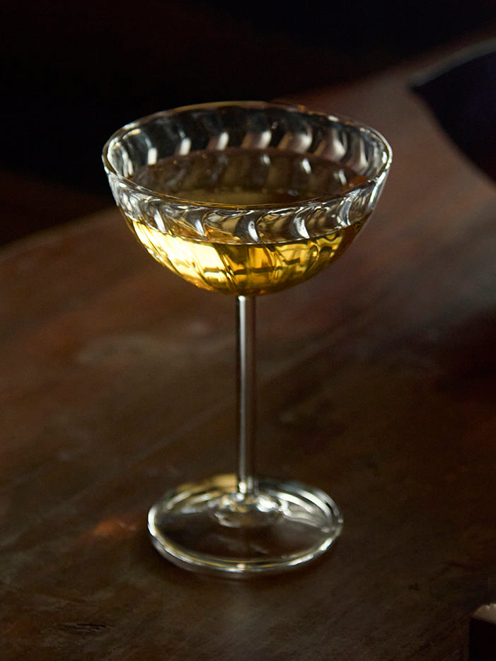 Twist & Sip Fluted Scoop Glass | 225 ml