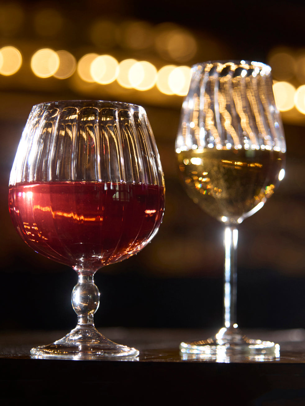 Royal Chalice Fluted Goblet Glass | 600 ml