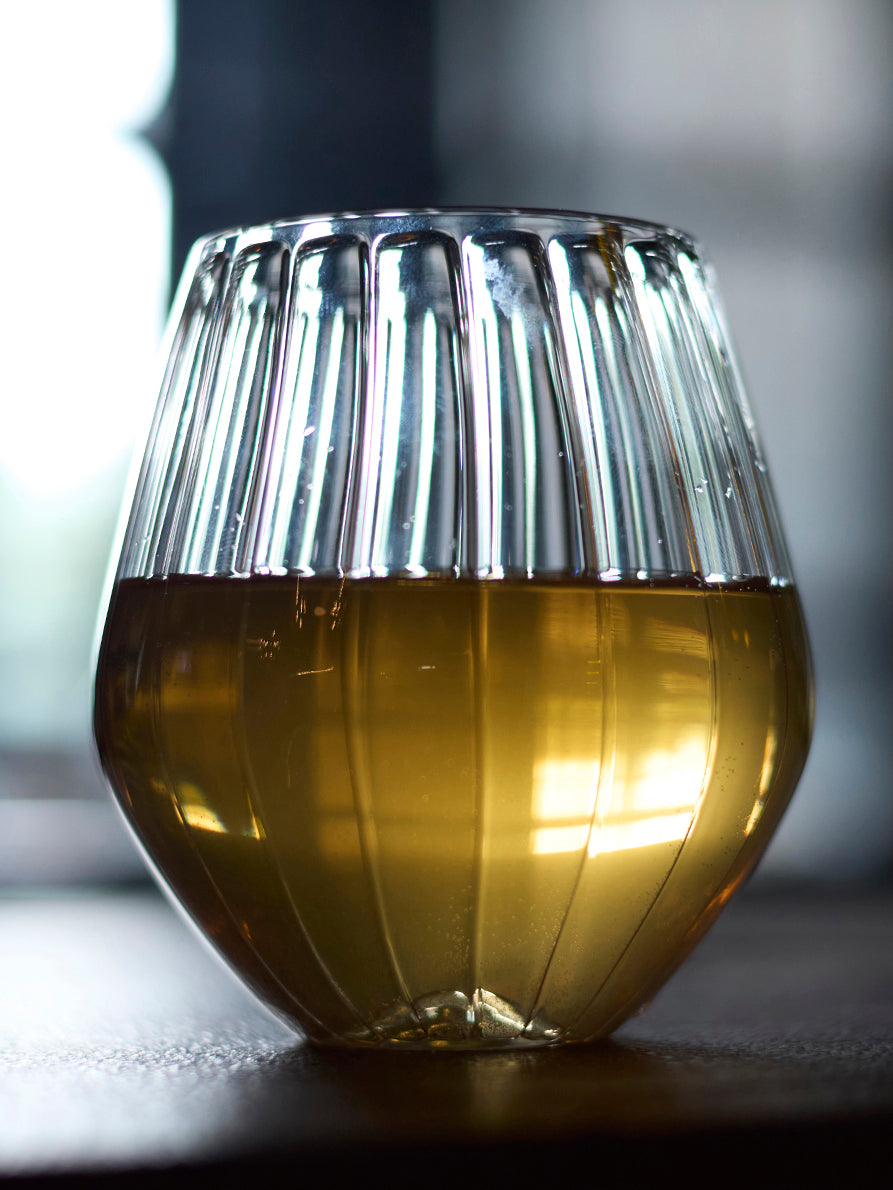 Chill Ribs Fluted Whiskey Glass | 500 ml