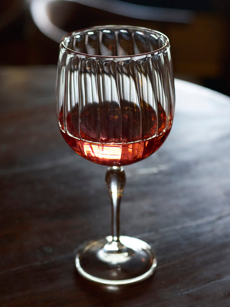 Vintage Curves Fluted Mocktail Glass | 600 ml