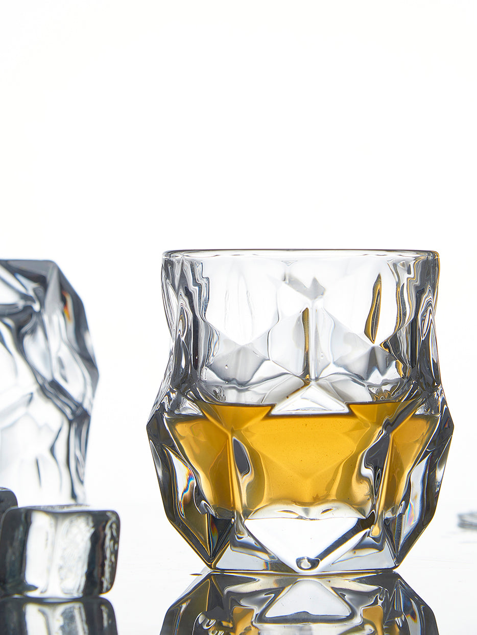 Royal Crystal Whiskey Glass with Gift Box | Set of 2