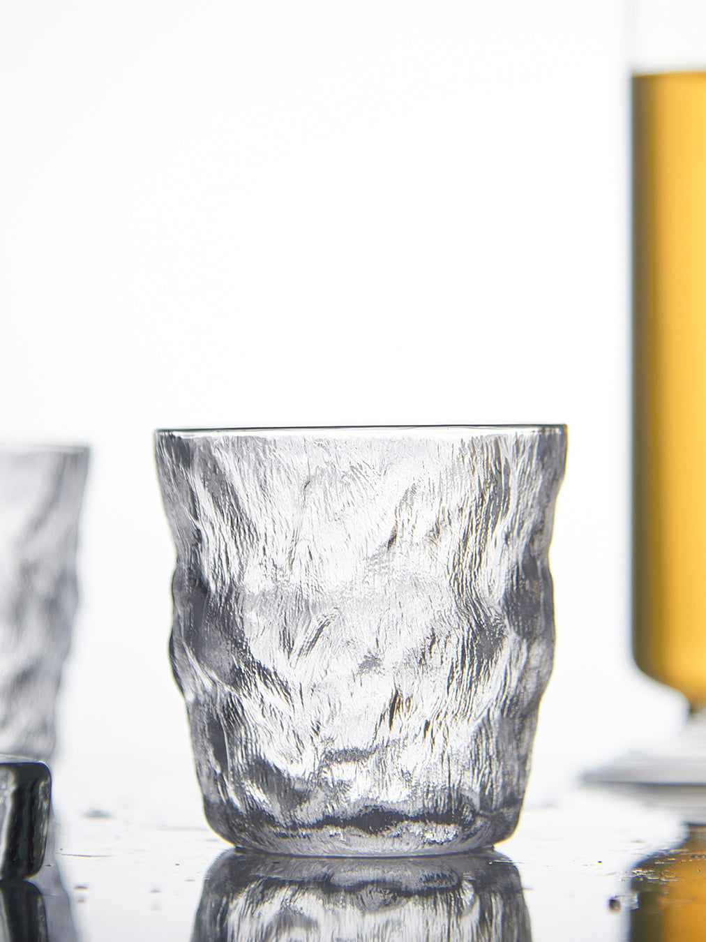 Frosted Tales glass drinkware frosted style glass Frosted Tales artisan glass design Frosted Tales frosted finish glass Frosted Tales decorative glass cup