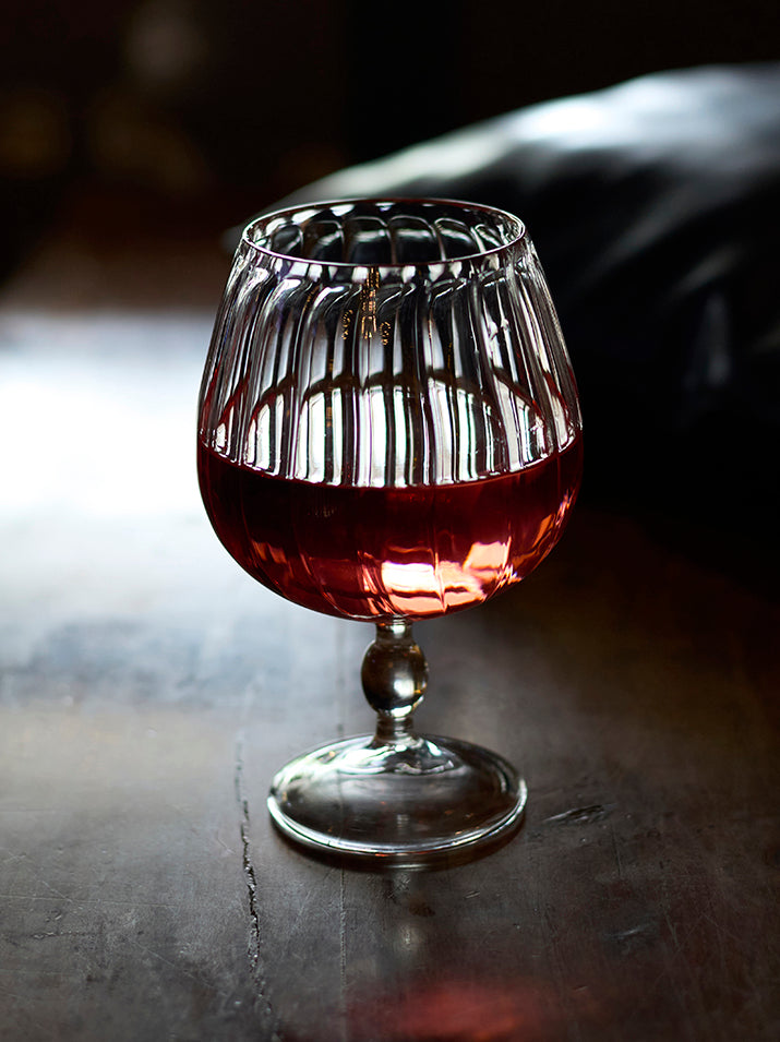 Royal Chalice Fluted Goblet Glass | 600 ml