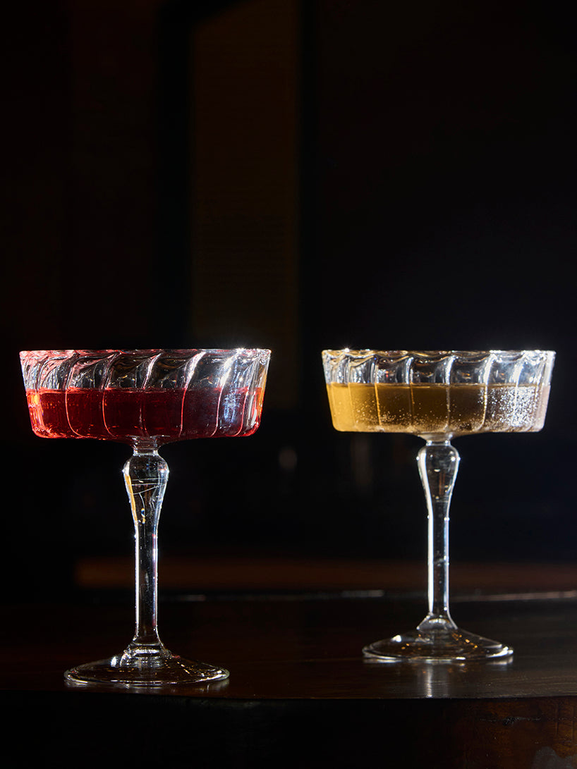 Mystic Mirage Fluted Mocktail Glass | 300 ml