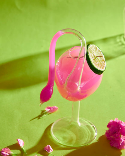 Flamingo Sip Designer Glass | 400ml