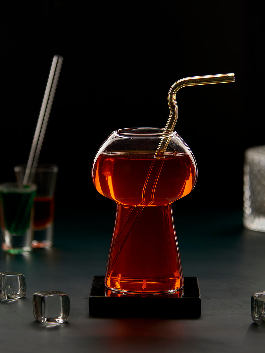 Shroomy Rush Designer Glass | 300ml | Set of 2,4,6