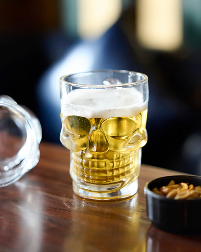 Skull Head Beer Glass | Set of 6