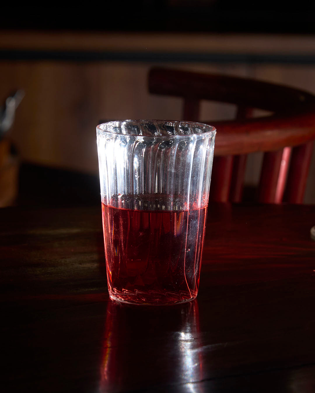 Ribbed Basic Boy fluted glass classic ribbed drinkware Ribbed Basic Boy ribbed glass close up fluted texture Ribbed Basic Boy fluted drinking glass for water and juice