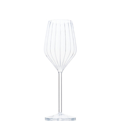 Ribbed Diamond Designer Wine Glass | 350ml