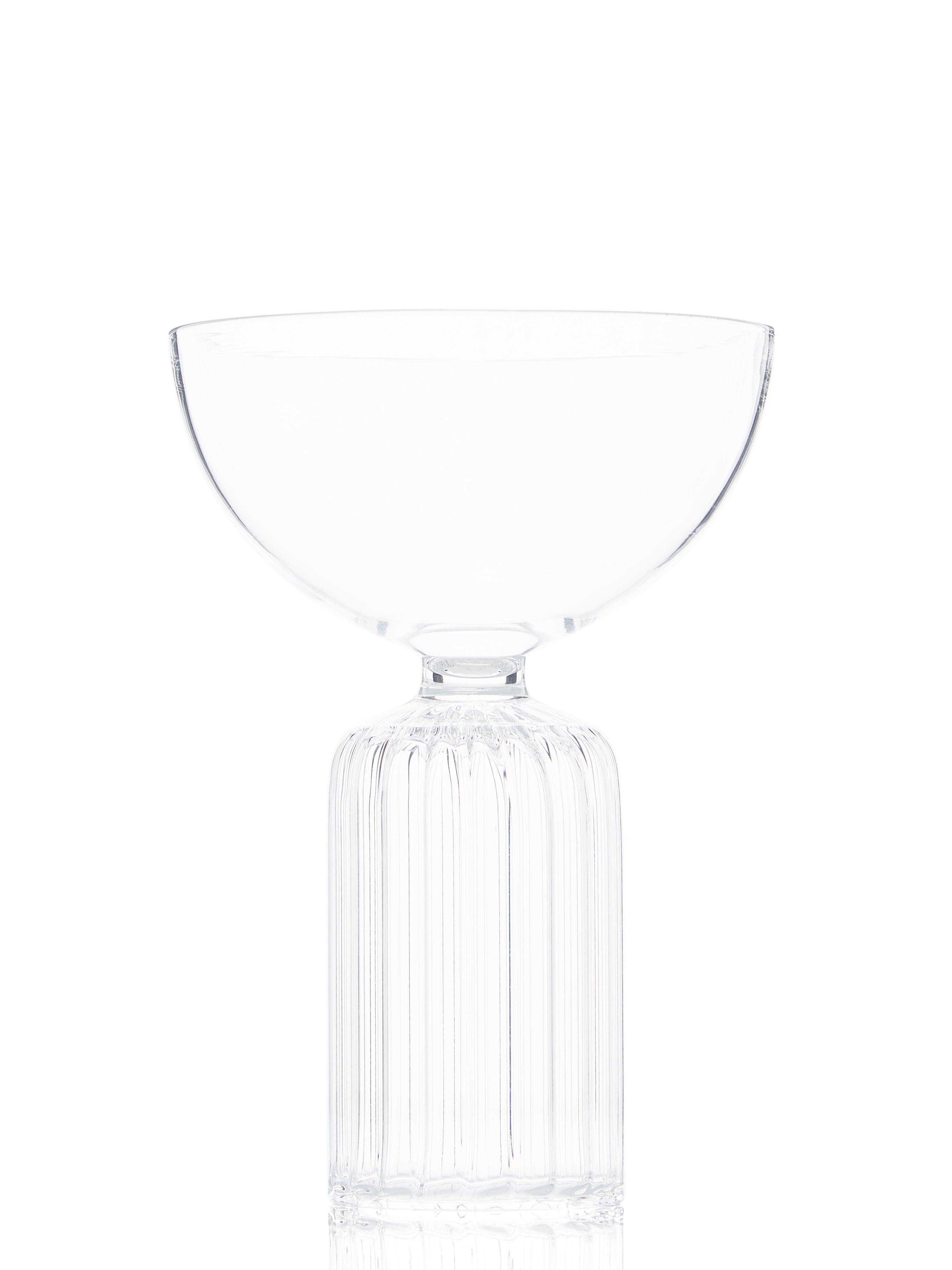 Centennial Stem Designer Cup Glass | 200ml | Set of 2,4,6