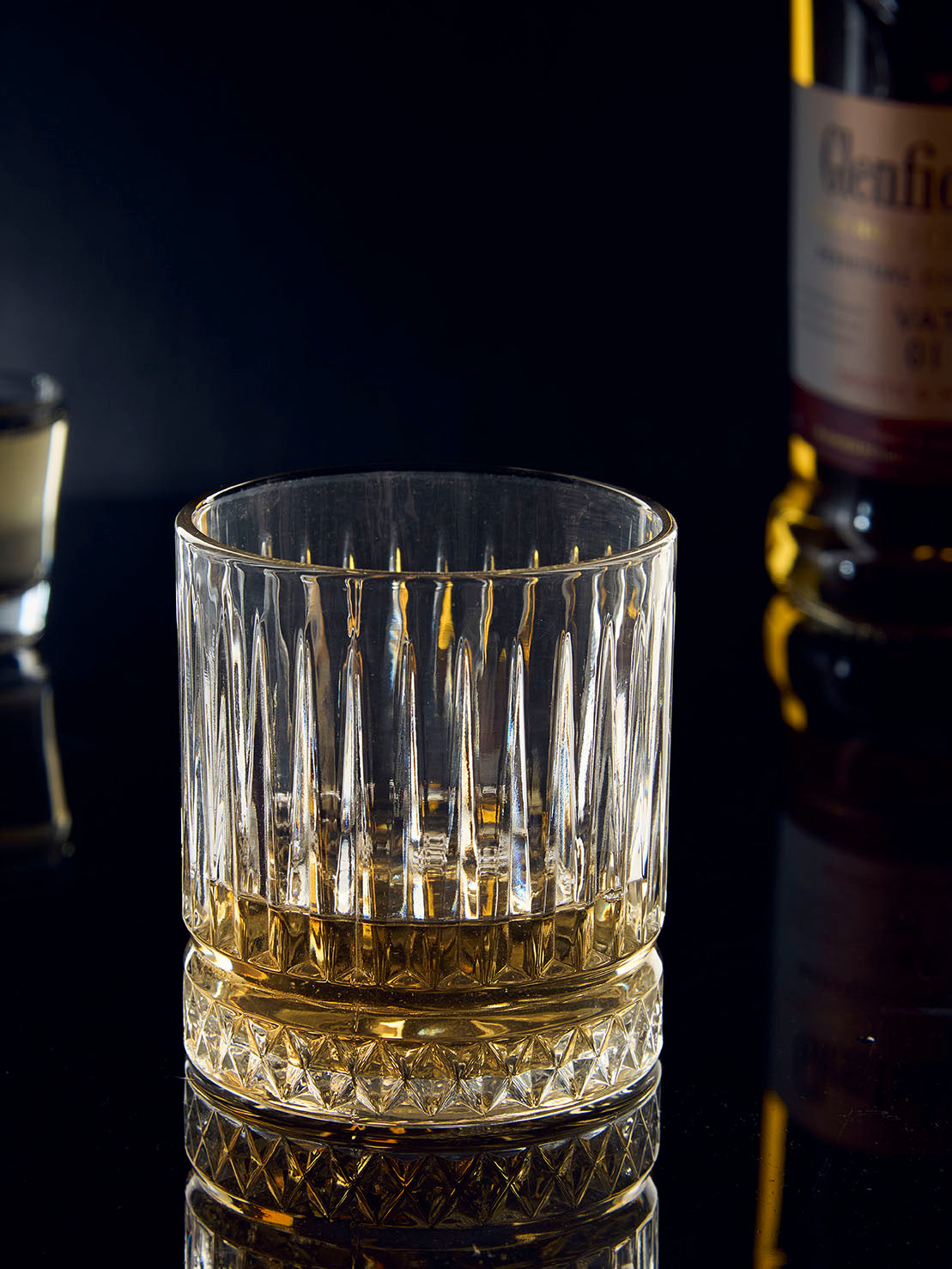 Fancy Fluting Whiskey Glass | Set of 6