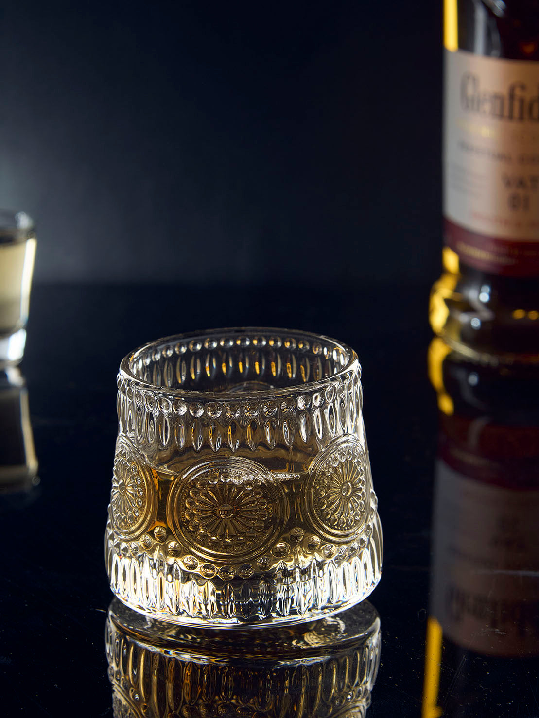Mandala Dancing Whiskey Glass | Set of 6