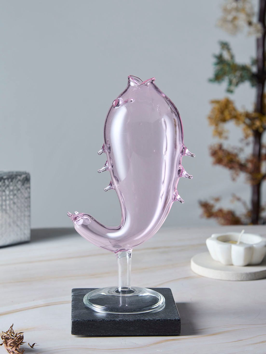 Colored Ocean Fishes Designer Glass | 350 ml | Set of 2, 4, 6