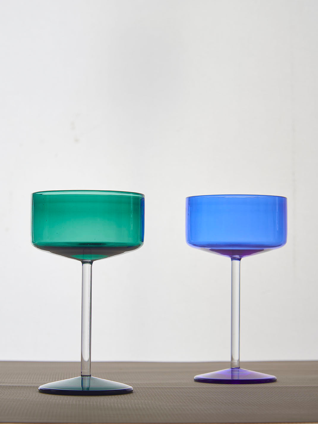 Coloured Bougie Designer Glass | 200 ml | Set of 2, 4, 6