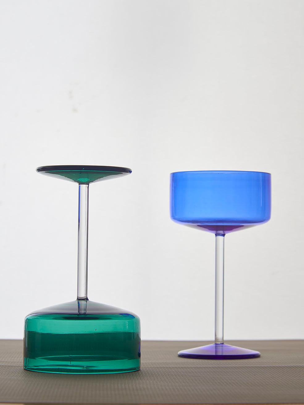 Coloured Bougie Designer Glass | 200 ml | Set of 2, 4, 6