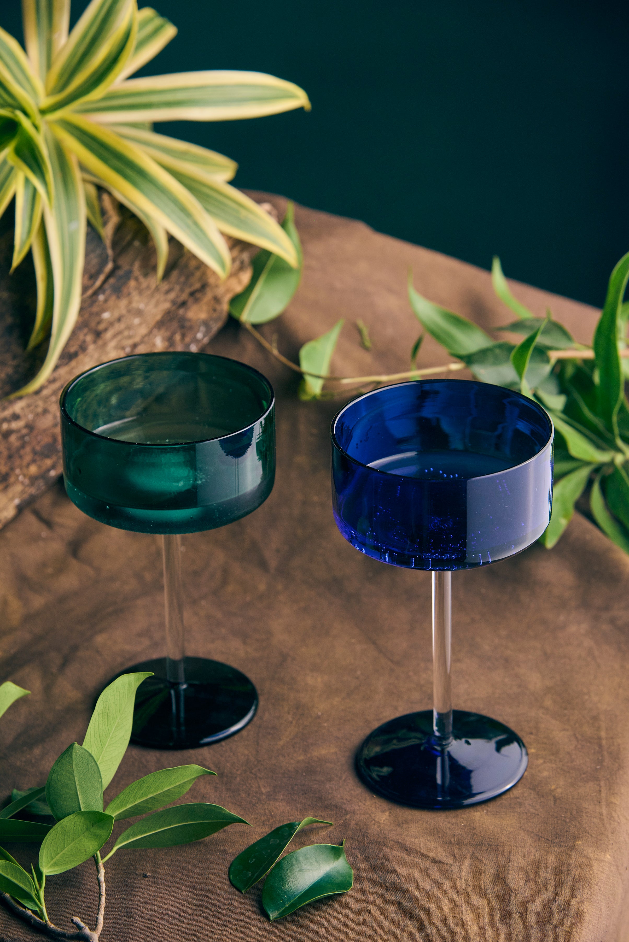 Coloured Bougie Designer Glass | 200 ml | Set of 2, 4, 6